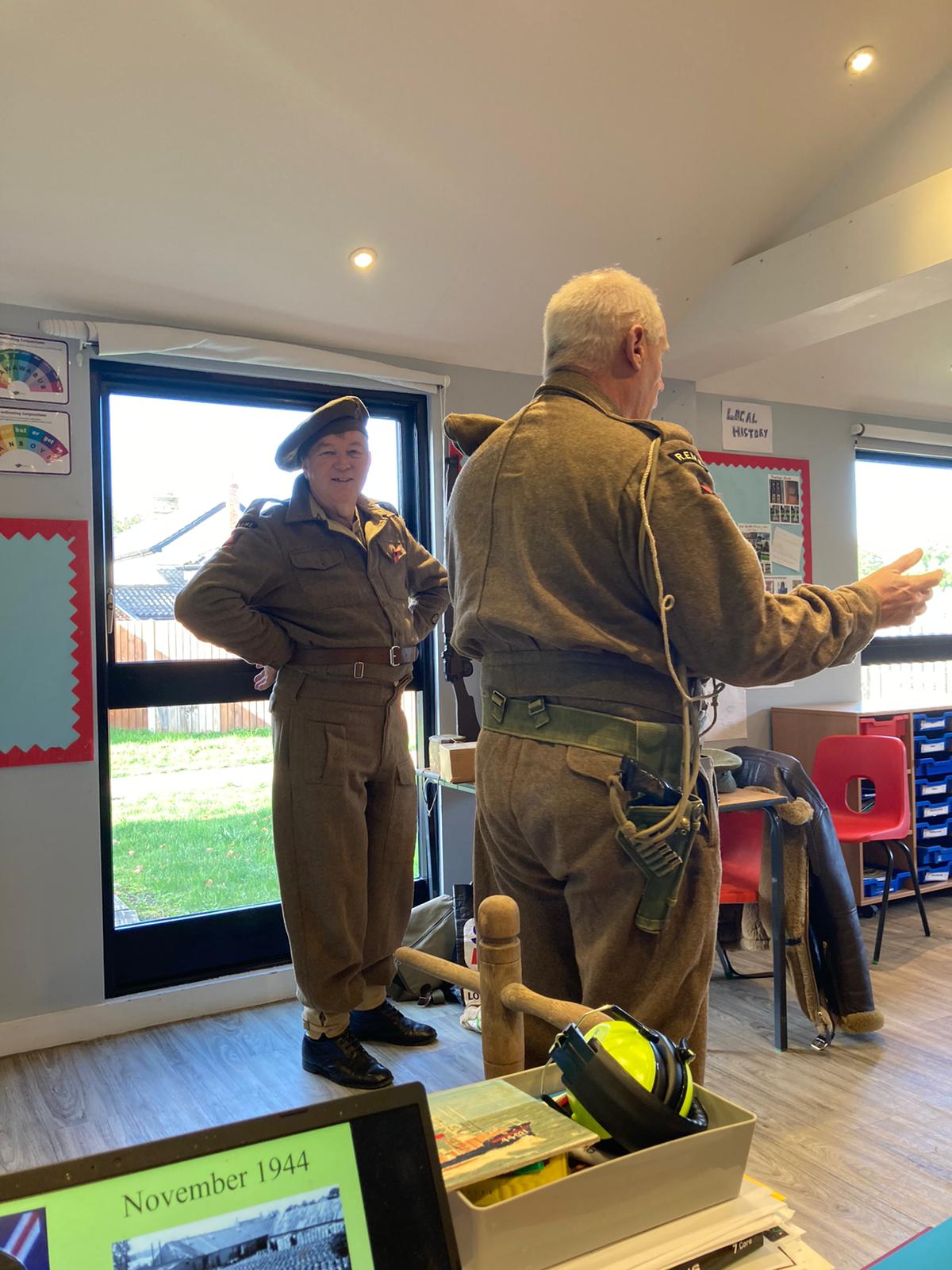 Veteran soldiers
