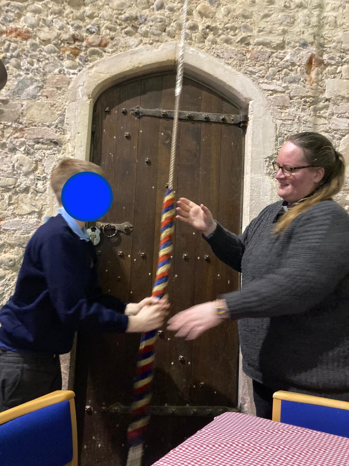 Visiting the local church