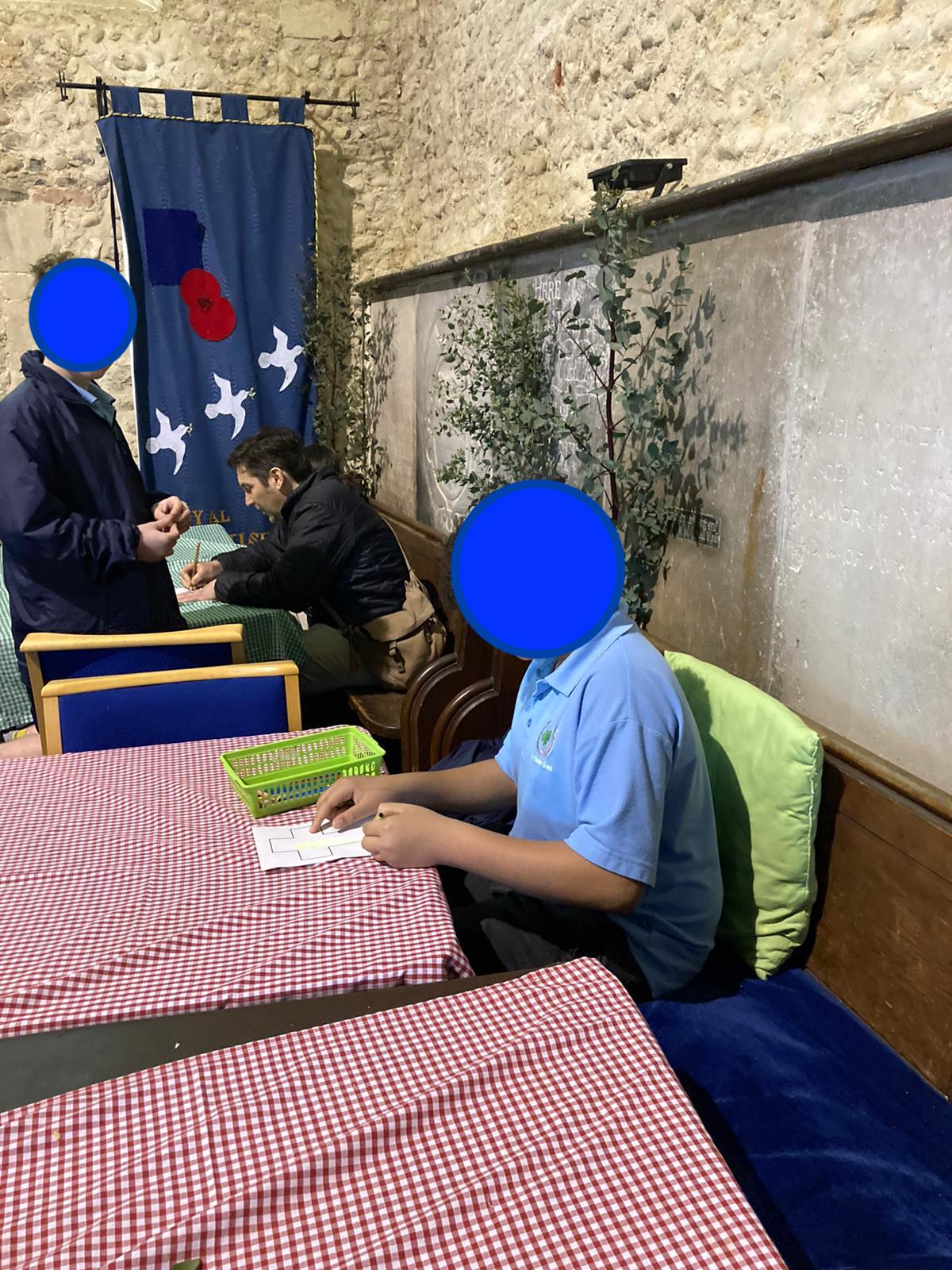 Visiting the local church