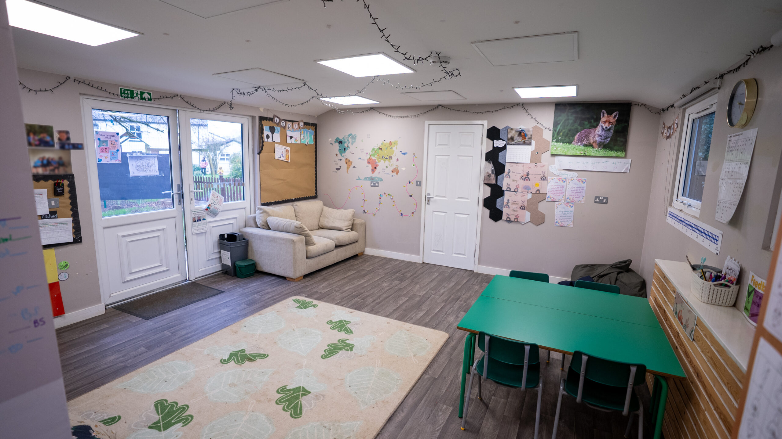 Inside the Foxes classroom