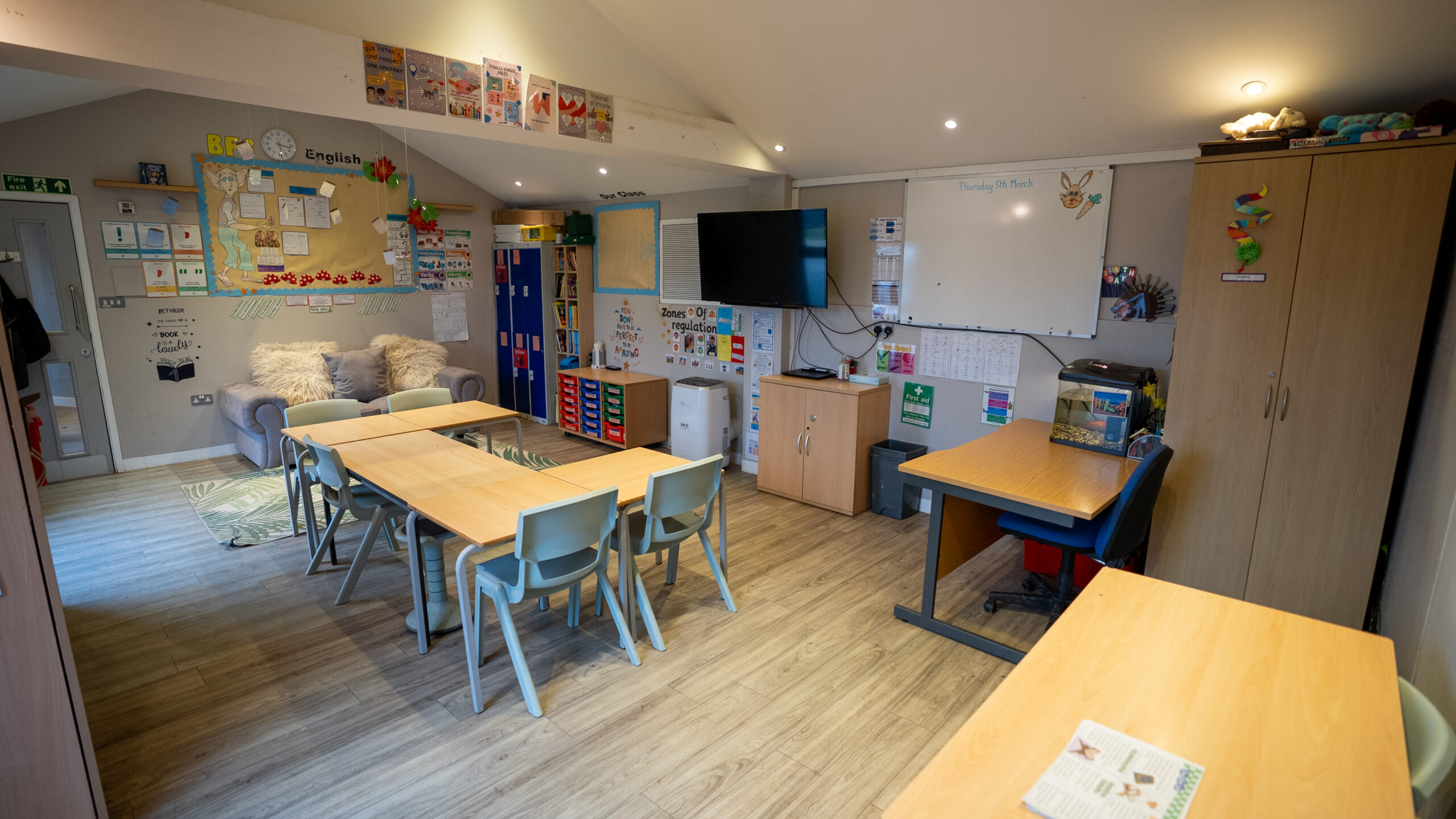 Inside the Hedgehogs classroom