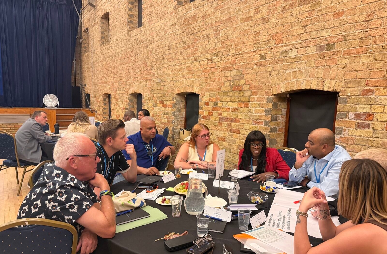 Team discussion during a breakout workshop at the SBCH Leaders Forum
